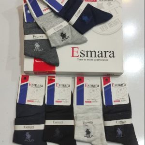 پک ۶ عددی جوراب نخی مردانه نیم ساق